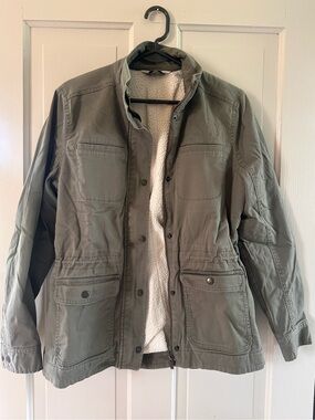 LL Bean Sherpa Lined Jacket